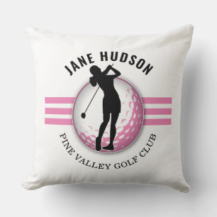 Coussin Design élégant de Golfeur pour femmes