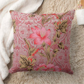 Coussin Design élégant en tissu avec un p floral complexe (Couverture)