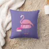 Coussin Design Flamant rose rose - Jeu d'oreiller (Couverture)