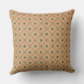 Coussin Design géométrique beige (Verso)