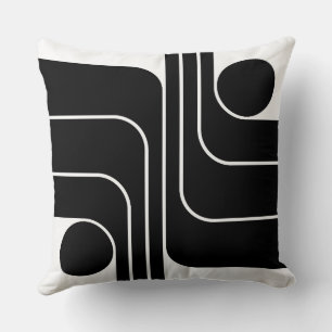 Coussin Design géométrique moderne du milieu du siècle