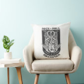 Coussin Design Guitar Rock (Chaise)