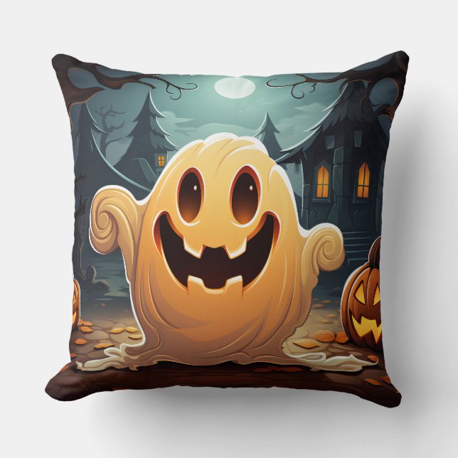 Coussin Design Halloween (Recto)