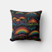 Coussin Design LGBYQ arc-en-ciel (Recto)