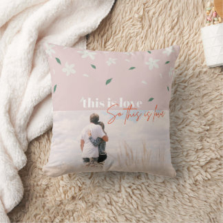 Coussin Design "Love" - Cadeau parfait pour les couples