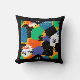Coussin Design Maximaliste coloré