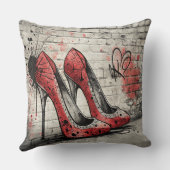Coussin Design moderne Art street (Verso)