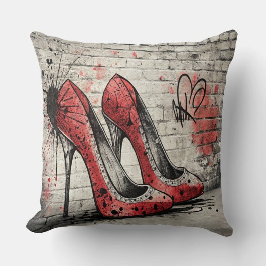 Coussin Design moderne Art street (Recto)
