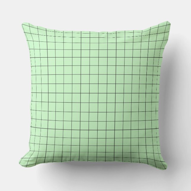 Coussin Design moderne Lignes Tartan Pastel Couleurs Couss (Recto)