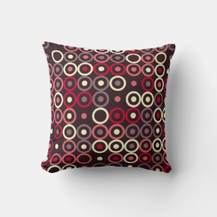 Coussin Design motif géométrique abstrait, art, graphique 