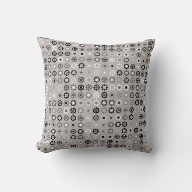 Coussin Design motif géométrique abstrait, art, graphique  (Recto)