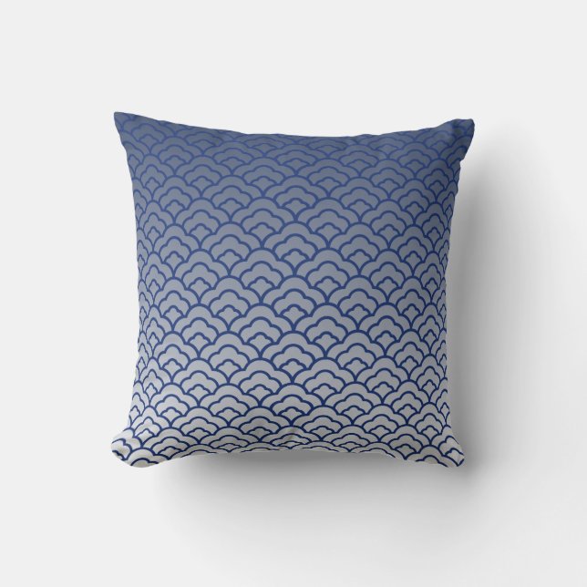 Coussin Design Motif japonais (Recto)