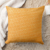 Coussin Design Motif orange vibre (Couverture)