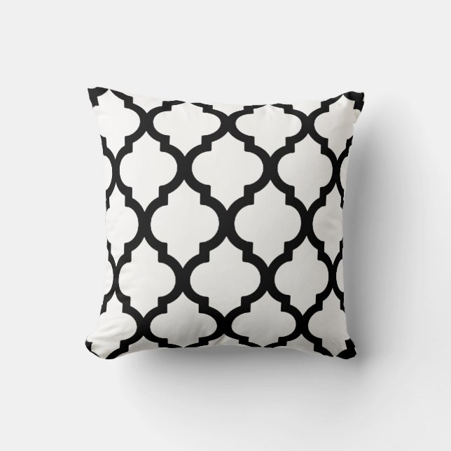 Coussin - Design noir (Recto)