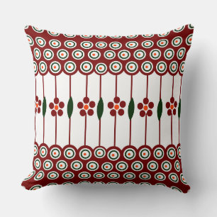 Coussin Design polonais de céramiques traditionnelles