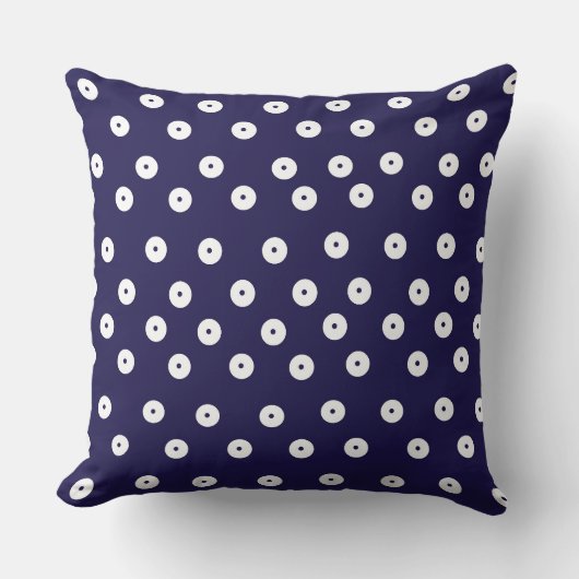 Coussin Design polonais de céramiques traditionnelles (Recto)