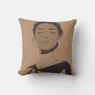 Coussin design recto/verso