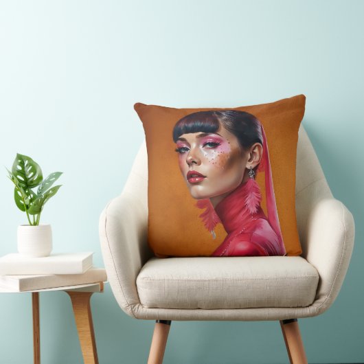 Coussin design recto/verso (Chaise)