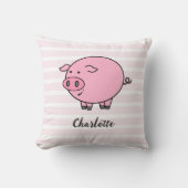 Coussin Design rose (Recto)