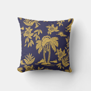 Coussin Design vintage sans faille avec Hawaii, trop