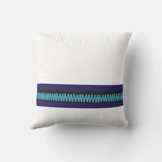 Coussin design zip simple mignon (Verso)