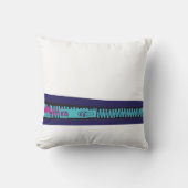 Coussin design zip simple mignon (Recto)