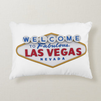 coussin designer cool bienvenue à las vegas