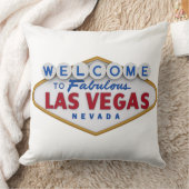 coussin designer cool bienvenue à las vegas (Couverture)