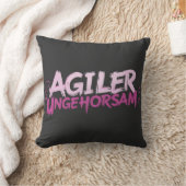 Coussin Désobéissance agile (Couverture)