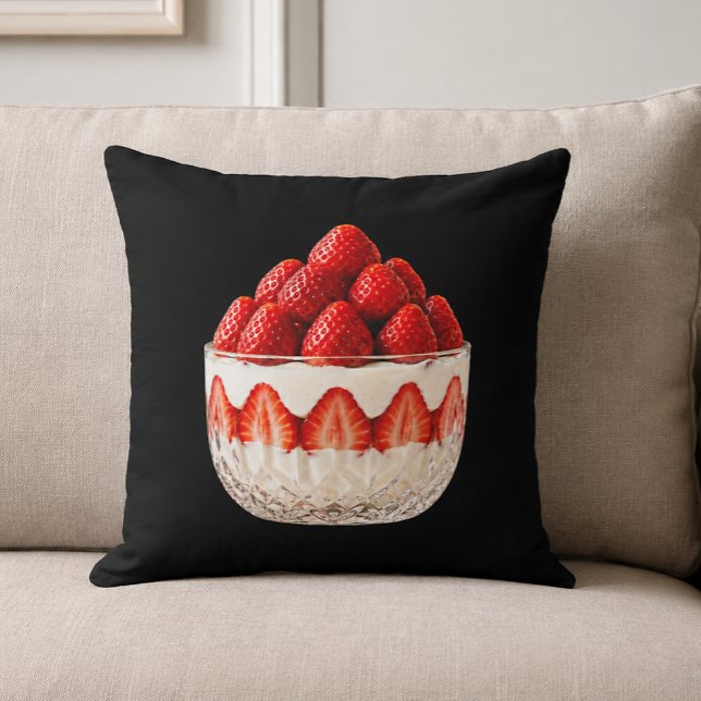 Coussin Dessert aux fraises (Créateur téléchargé)
