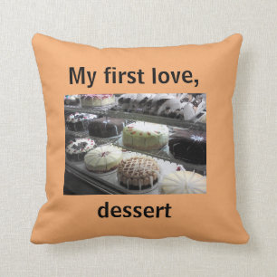 Coussin Desserts délicieux dessus