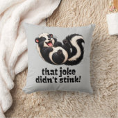 Coussin Dessin animé de blague de mouffette drôle (Couverture)