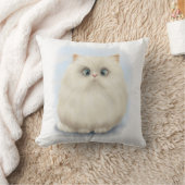 Coussin Dessin animé de chat persan (Couverture)