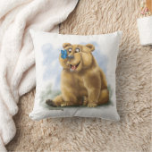 Coussin Dessin animé de papillon et d'ours (Couverture)