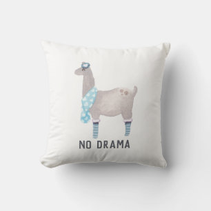 Coussin Dessin animé lama cool