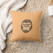 Coussin Dessin de dessin de Gorilla (Couverture)