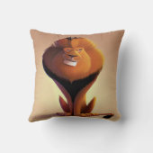 Coussin dessin de lion (Verso)