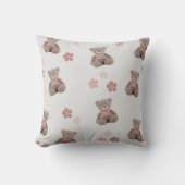 Coussin Dessin de l'ours (Recto)