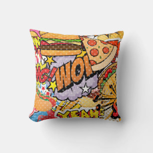 Coussin Dessin de nourriture