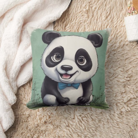 Coussin Dessin de Panda (Couverture)