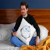 Coussin Dessin d'oiseau Cute Kawaii Chubby - adorable Past