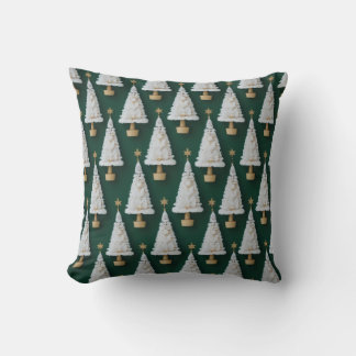 Coussin dessin d'oreiller d'arbre de Noël