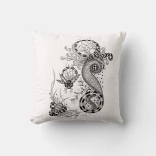 Coussin Dessin floral Tangle -
