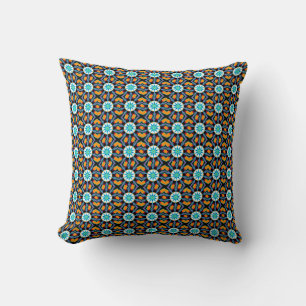 Coussin Dessin géométrique coloré
