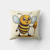 Coussin Dessin Honey Bee (Verso)