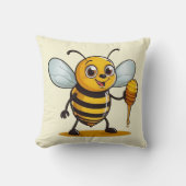 Coussin Dessin Honey Bee (Recto)