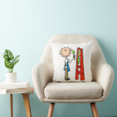 Coussin Dessinateur de bonshommes (Chaise)