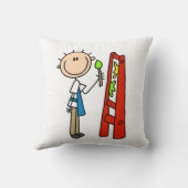 Coussin Dessinateur de bonshommes (Verso)