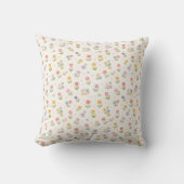 Coussin Dessine une fleur pour moi (Recto)