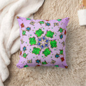 Coussin dessins animés de monstres mignons (Couverture)